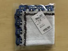 【新品・タグ付】近沢レース　シーズンタオルハンカチ　ドロンします（グレー）のサムネイル