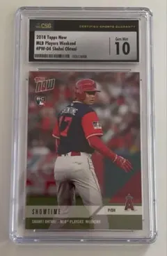 RC! 大谷翔平 2018 Topps Chrome PSA 9 - メルカリ