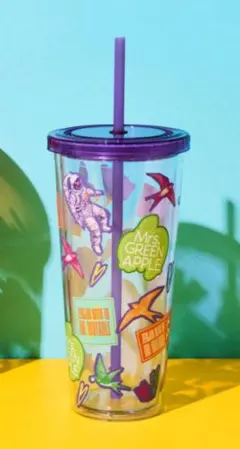 Mrs. GREEN APPLE ストロー付きタンブラー - メルカリ