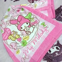 サンリオ マイメロディ フェイスタオル 1枚