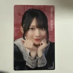 森田ひかる櫻坂46 5周年 アニラ　オンラインくじ F賞 クリアカード