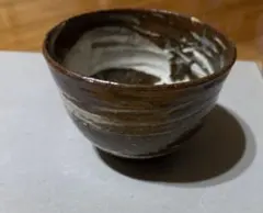 共箱】山口県無形文化財 野坂康起 作 萩 抹茶茶碗 茶道具 萩焼 骨董