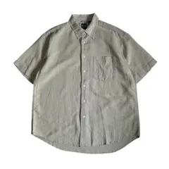 00s OLD GAP リネンシャツ 半袖シャツ ホワイト - メルカリ