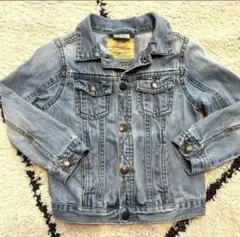 ZARA デニムジャケット／Gジャン110cm ライトブルー