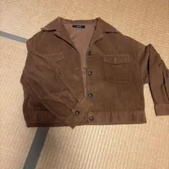 asknowas コーデュロイジャケット ブラウン