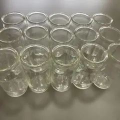 ガラス瓶15個