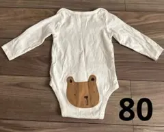 GAP クマデザイン ロンパース　80