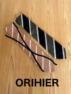 【ORIHIER】 ストライプネクタイ