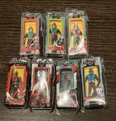 【7種】仮面ライダー ソフビパッケージチャーム