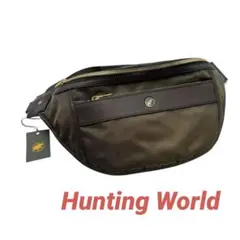 美品☆ ハンティングワールド ウエストバッグ ポーチ ボディバッグ　良品 2026年最新】ハンティングワールド ウエストポーチの人気アイテム