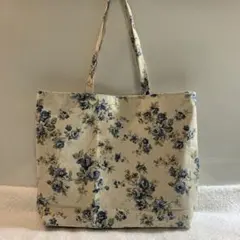 SALE ハンドメイド　BIGサイズ 肩掛けトートバッグ