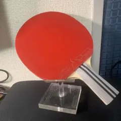 卓球　ラケット　両面　ラバー　付き 中ペン　CS 粒高　＋　裏