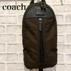 ✨COACH ボディバッグ ブラウン
