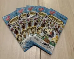 【新品未開封】どうぶつの森 amiiboカード 第3弾 5パック