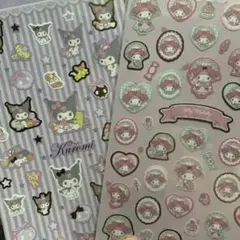 Kuromi & My Melody ステッカーセット