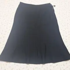 mag. Bey フレアスカート 黒 ひざ丈 6４センチ