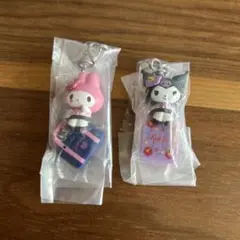 サンリオ キャラクターズ 平成ギャルチャーム 日焼けマイメロ　クロミ