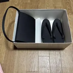 和装用バッグ 草履 セット ブラックのサムネイル
