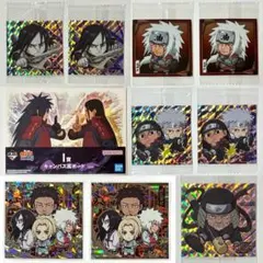 【NARUTO】《 火影｜伝説の三忍中心 》ウエハースシール｜キャンバス風ボード