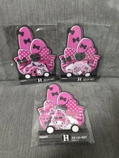 【一番くじ】マイメロステッカーセット(5枚セット×3)