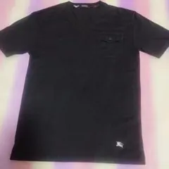 BURBERRY BLACK LABEL Vネック Tシャツ