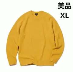 ラムクルーネックセーター xl