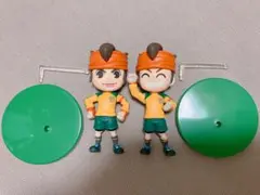 イナズマイレブン まねきねこ 缶バッジ 円堂ハル 等身 SD 各3個セット