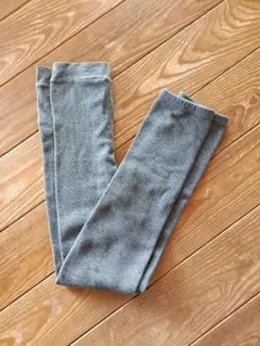 □極暖□UNIQLO□HEATTECH□ グレー□ スパッツ□ 140