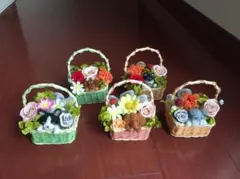 【母の日】プリザーブドフラワーと愛犬　１つ3500円～ハンドメイド