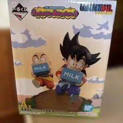 ドラゴンボール 一番くじ A賞 孫悟空＆クリリン牛乳配達フィギュアのサムネイル