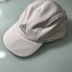 adidas ランニングキャップ W/56cm ホワイト