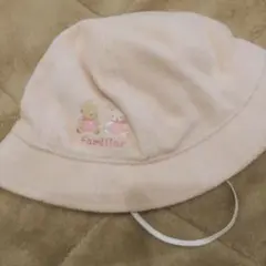 familiar ベビー帽子 47cm ピンク