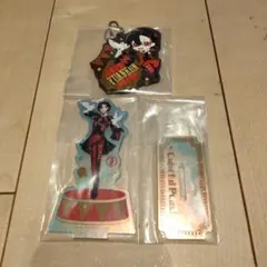 カラフルピーチ　ゆあん　 アクリルキーホルダー・ラバーチャーム セット