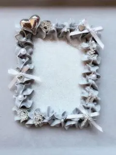 ホイップデコ グレー Y2K B8 推し活 硬質カードケース トレカケース