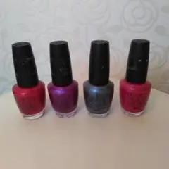 ⑥OPI ネイルラッカー 4本セット