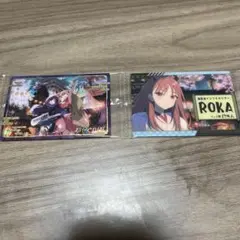 超かぐや姫！ ウエハースカード 2枚セット