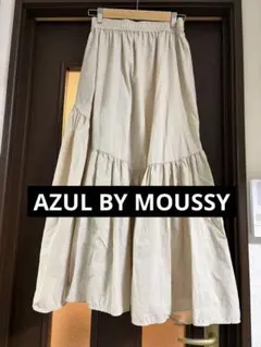 AZUL BY MOUSSY ベージュ フレアスカート Mのサムネイル