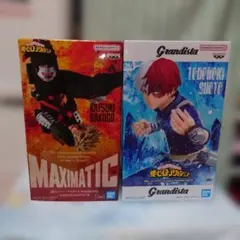 ヒロアカ MAXIMATIC 爆豪勝己 緑谷出久 轟焦凍 フィギュア4種セット