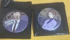 毛利小五郎・妃英理 缶バッジセット