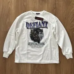 新品未使用　スウェット　ネコ　150 女の子