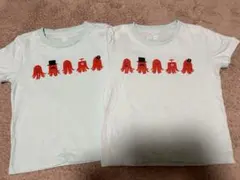 グラニフ　タコプリント Tシャツ 2枚セット110