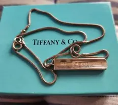 ティファニー　ナローバー　ネックレス　　ペンダント　シルバー