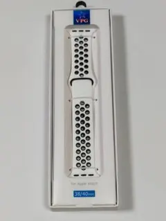 AppleWatch 38mm/40mm 用 バンド ブラック・ホワイト LL