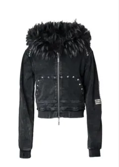 最安値Typeshade TYPE CROSS FOX FUR HOODIE ✨