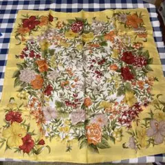 JIM THOMPSON 花柄スカーフ 約82 ㎝