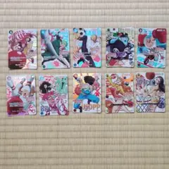 원피스 カードゲーム ラウンドワン 10種コンプリートセット