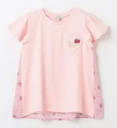 ③T any FAM ひらひら バックシャンTシャツ