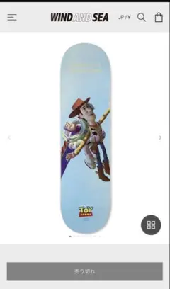 TOY STORY × WIND AND SEA スケートボード キッズ - メルカリ