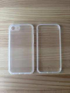 数日使用iPhoneSE3用 前面ガラスクリアソフトケース