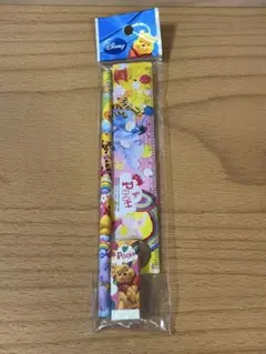 （新品）平成レトロ　ディズニー　プーさん　文具セット　定規、鉛筆、消しゴム